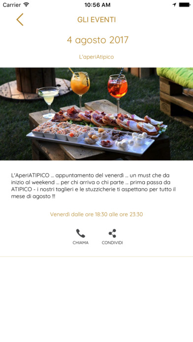 Atipico Bar Vineria Social screenshot 2
