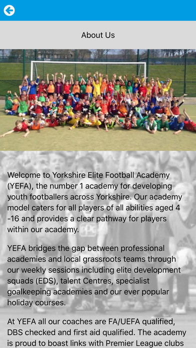 Yorkshire Elite Football Academy screenshot 3