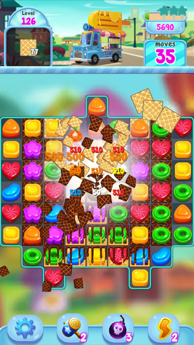 Food Crush:sweet puzzle screenshot 4