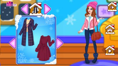 Winter Top Model Dress Up screenshot 2