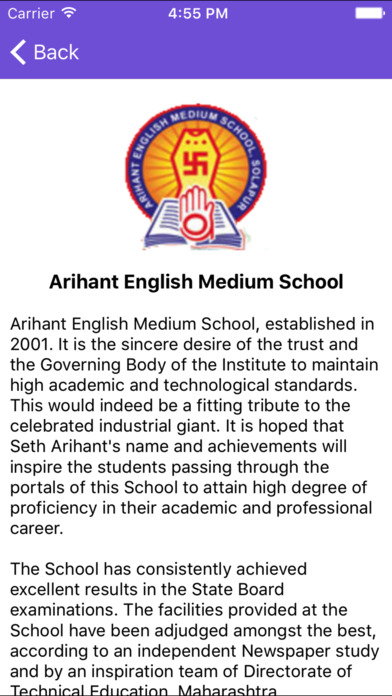 Arihant English Medium School screenshot 2