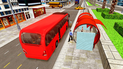 City Coach Simulator 2017 - Mini Bus Parking screenshot 3