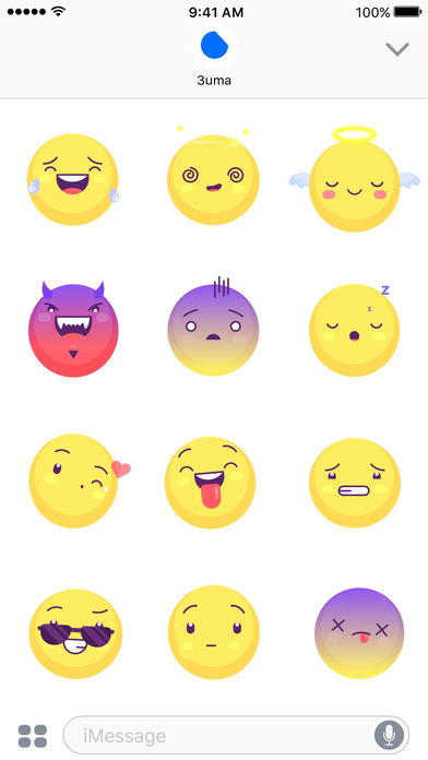Yellow Emojis - Animated Sticker Keyboard screenshot 3