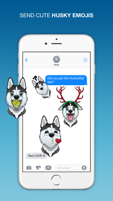 HuskyMoji - Emojis & Stickers screenshot 2