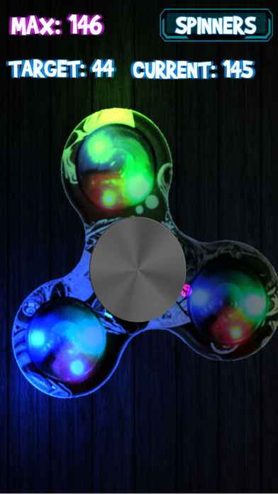 Neon Fidget Spinners (Simulator) screenshot 2