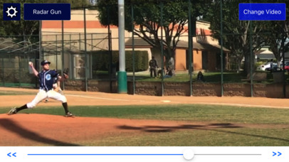 Baseball Radar Gun - pitching speed and analysis screenshot 2