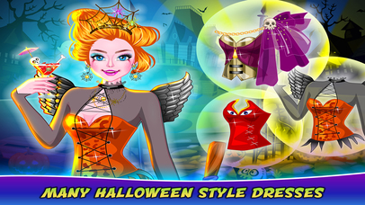 Spa Salon - Halloween Girl screenshot 3