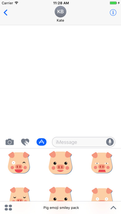 Pig emoji - Swine stickers screenshot 3