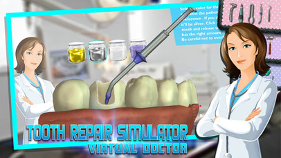 Tooth Repair Simulator:Virtual Doctor screenshot 3