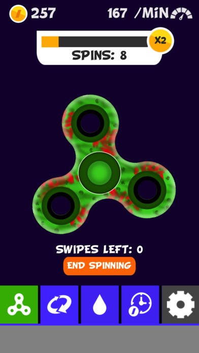 Zombie Fidget Spinner screenshot 2