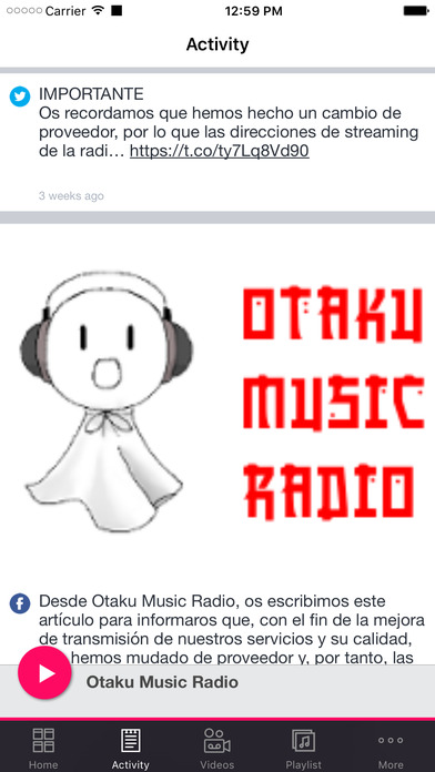 Otaku Music Radio screenshot 2