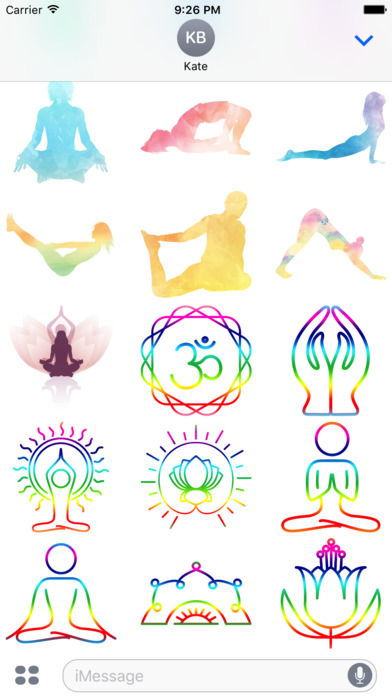 My Yoga Stickers screenshot 3