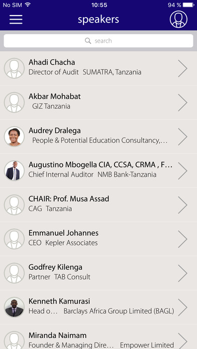 IIA Tanzania 2017 Conference screenshot 3