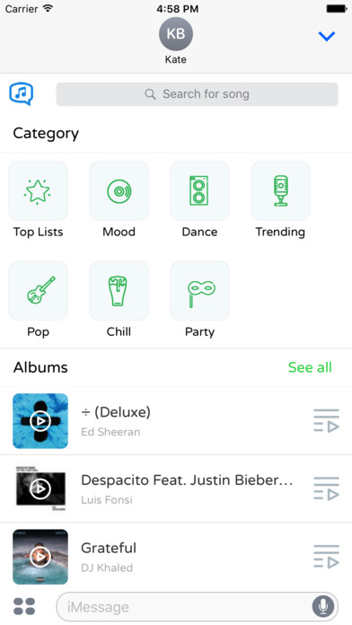 WOW Music Messaging screenshot 3