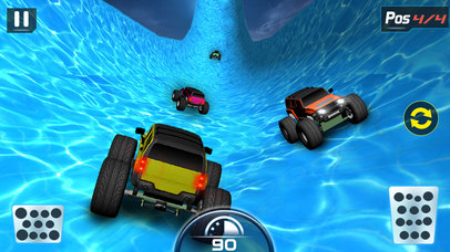 Water Slide Monster Truck driving screenshot 4