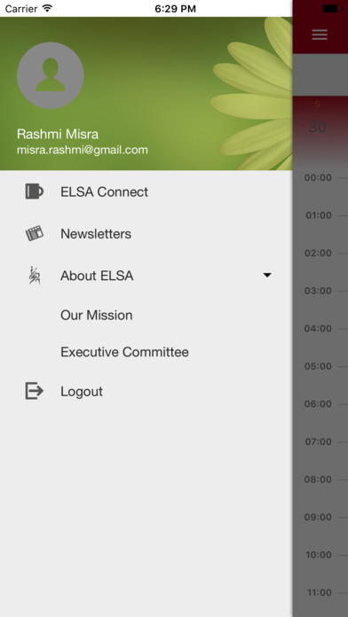 ELSA connect screenshot 2