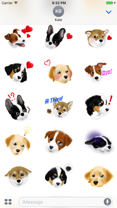 EmojiDog Stickers screenshot 3