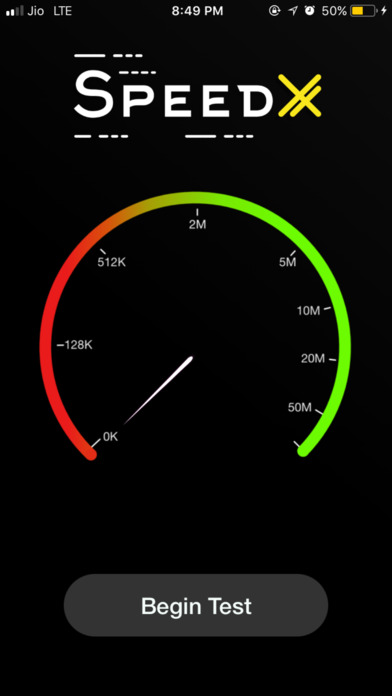 speedX - Test your internet speed screenshot 2