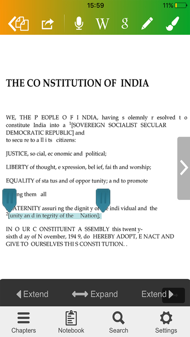 The Constitution of India - Premium screenshot 2