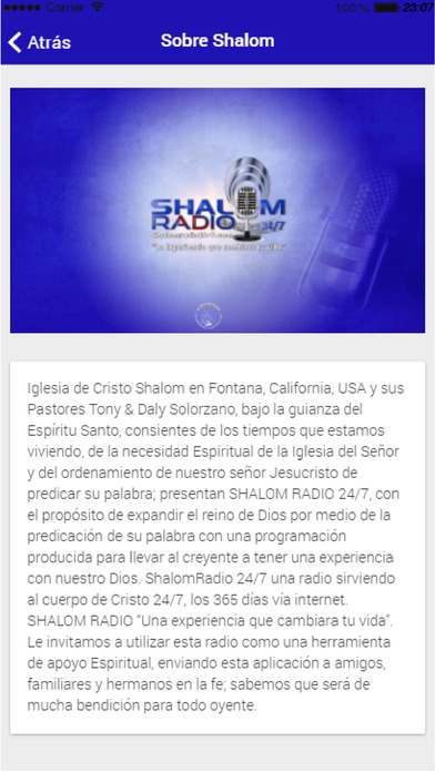Shalom Radio screenshot 3
