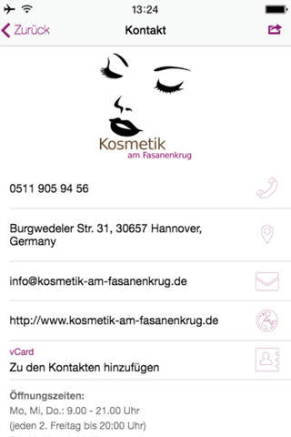 Kosmetik am Fasanenkrug screenshot 2