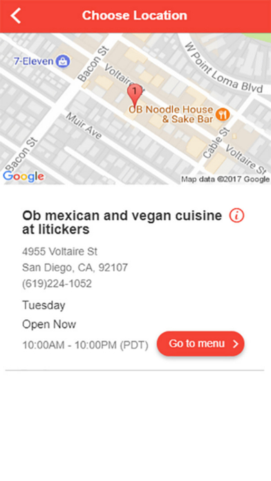 Ob mexican and vegan cuisine at litickers screenshot 2