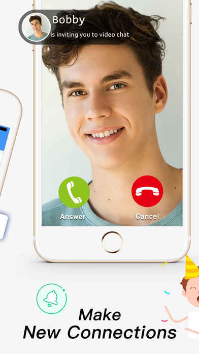 Moni-text message & video call screenshot 4