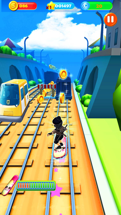Ninja Subway City screenshot 3
