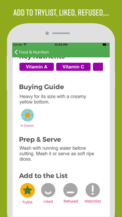 Baby Meal Planner & Food Guide screenshot 3