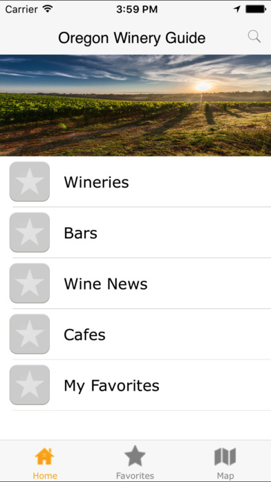 Oregon Winery Guide screenshot 2