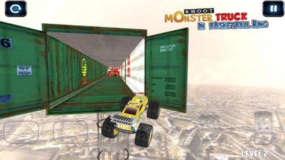 Shoot Monster Truck In Basket Ball screenshot 4