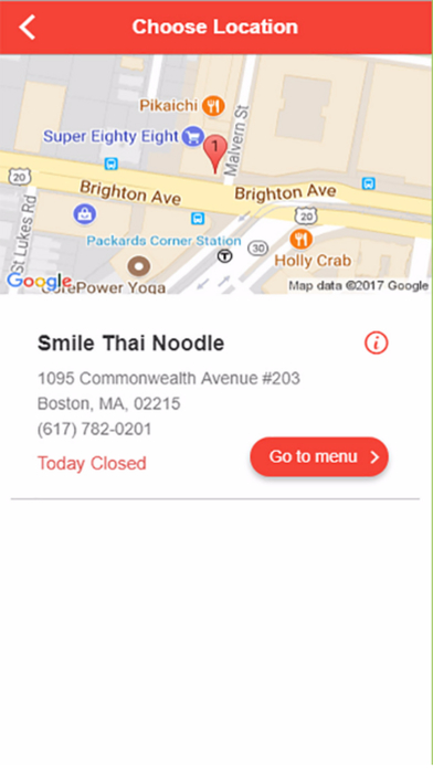 Smile Thai Noodle screenshot 2
