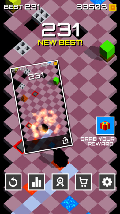 Spring Cube Crossy screenshot 3
