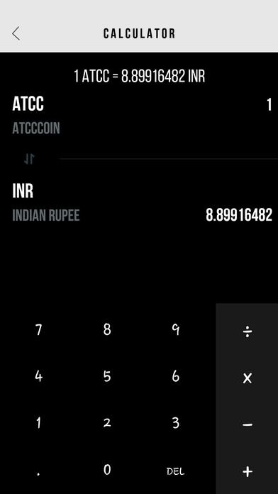 ATC Coin Exchange Rate screenshot 4