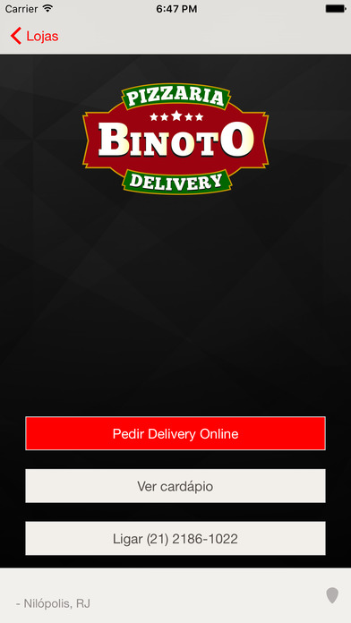 Pizzaria Binoto screenshot 2