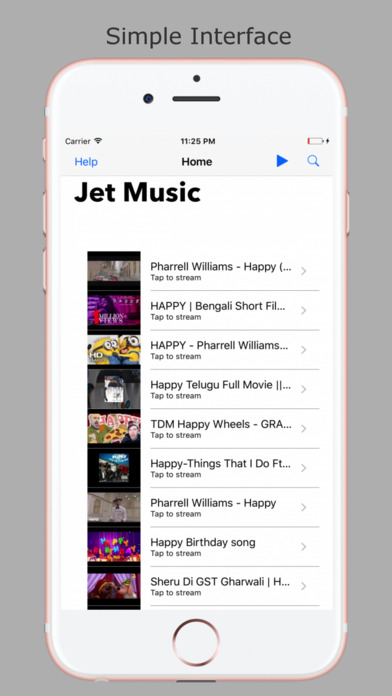 Jet Music screenshot 2