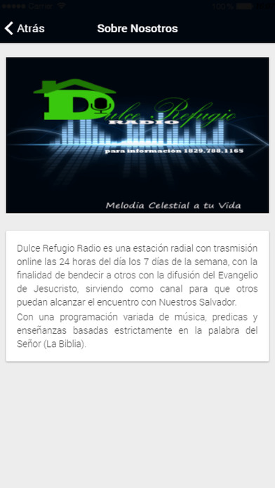 Dulce Refugio Radio screenshot 4