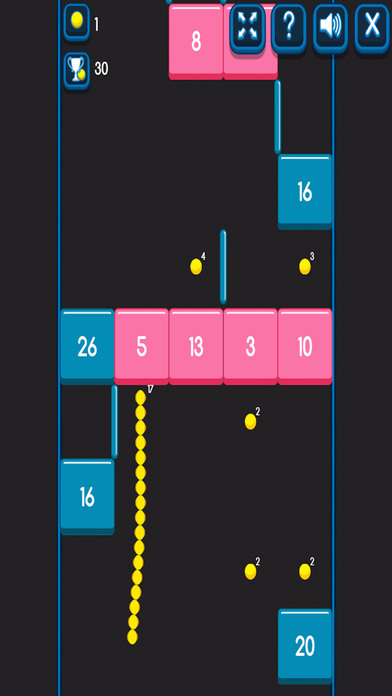 Snake Blocks Collect The Numbers screenshot 2