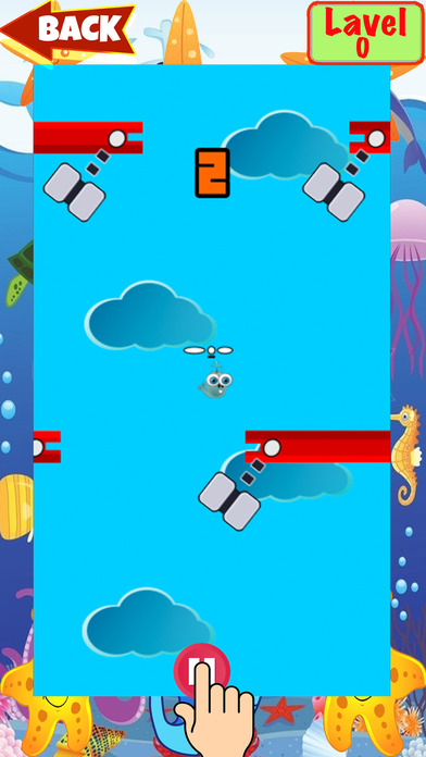 The Swing Hero Baby Whale Game screenshot 2