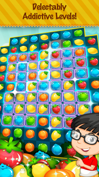 Gummy Candy Blast Fun - Match 3 Puzzle game crush screenshot 2