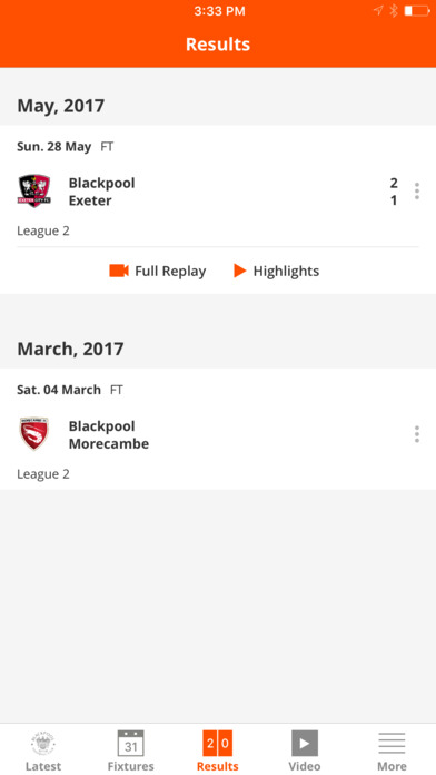 Blackpool Official App screenshot 2