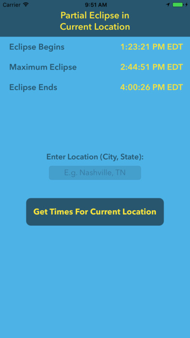 Eclipse Times screenshot 3