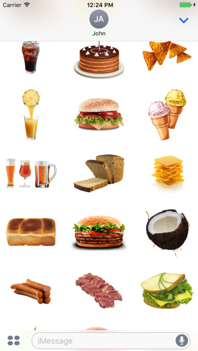 Best Food Stickers Collection screenshot 2