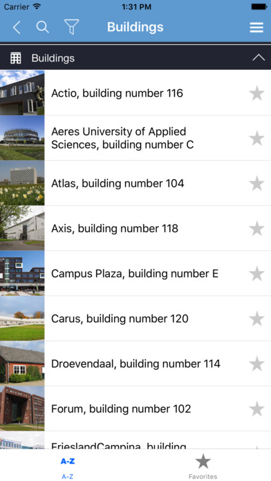 Wageningen Campus app screenshot 3