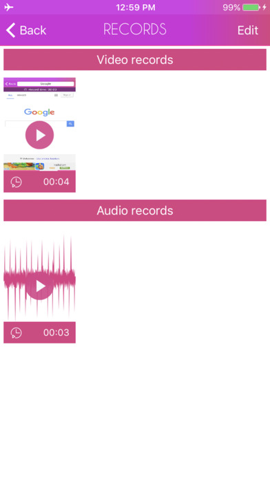 Web Recorder - Record Full Video HD screenshot 2