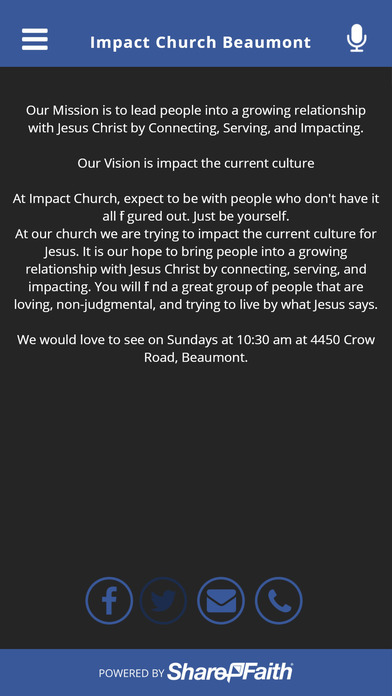 Impact Church Beaumont screenshot 3