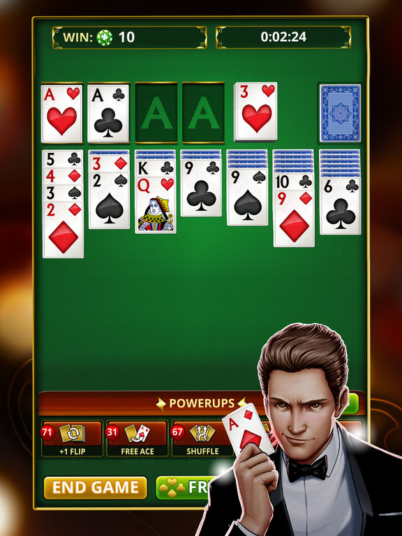 i want to play vegas solitaire online