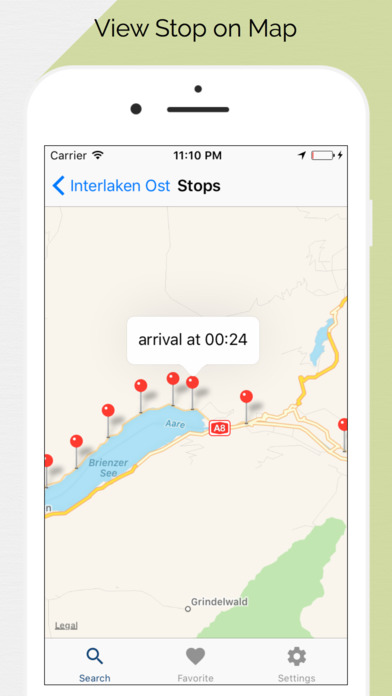 Strecken und Fahrplan Schweiz screenshot 4