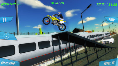Bike Vs Train Race screenshot 3
