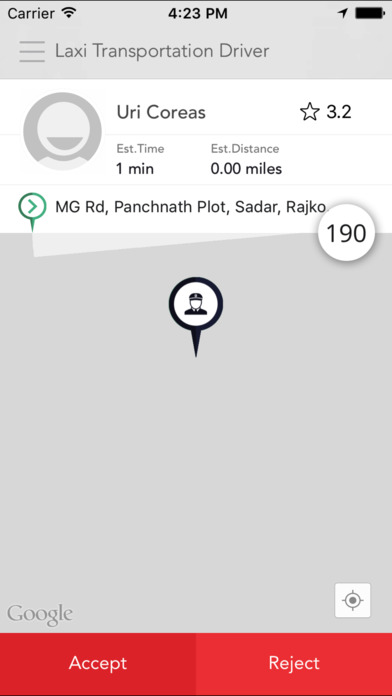 Laxi Transportation Driver screenshot 4